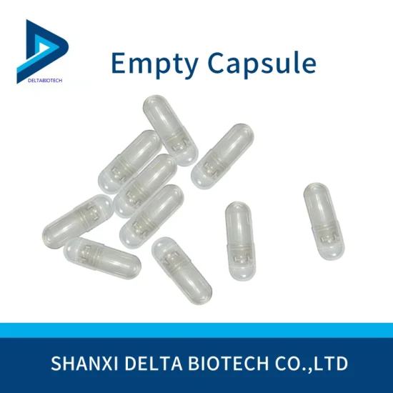 Empty HPMC Hard Capsule in Size 00-4# Customized Colour for Pharmaceutical Pill