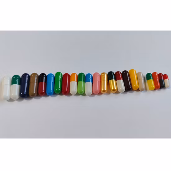 Wholesale Custom Pearl Empty Gelatin Capsules Size 0 00